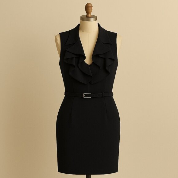 Karen Millen Dresses & Skirts - Karen Millen Black Sleeveless Sheath Dress